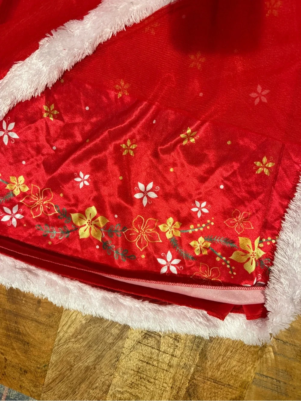 Disney Princess Holiday Snowflake Nightgown Size 8